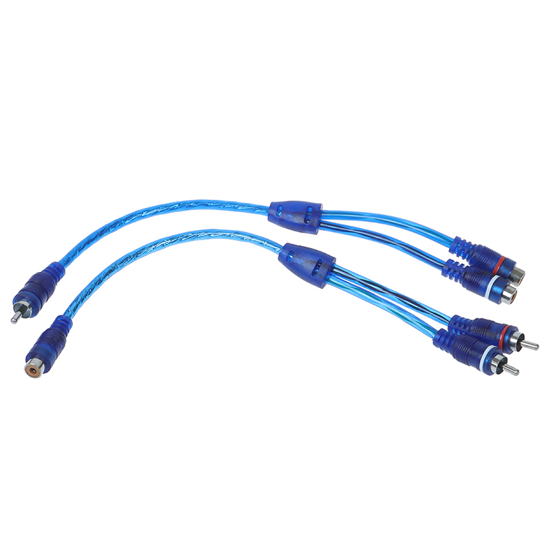 Audio Splitter Y - Adaptateur de câble séparateur RCA Y