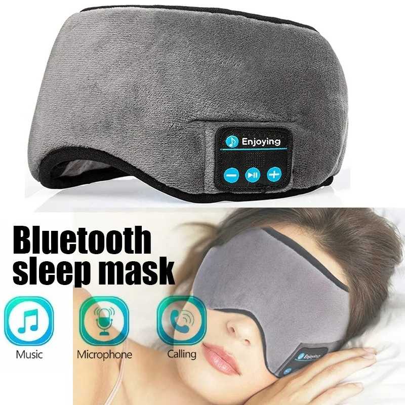 Bluetooth Headset On Ear - Bandeau Bluetooth sans fil élastique pour