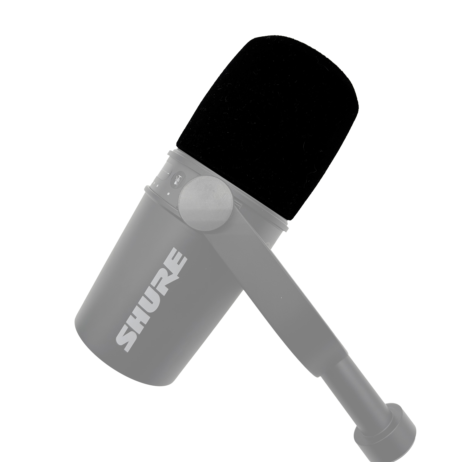 Shure Mic Mv7 - Filtre anti-pop Blue Mantis, bonnette anti-vent