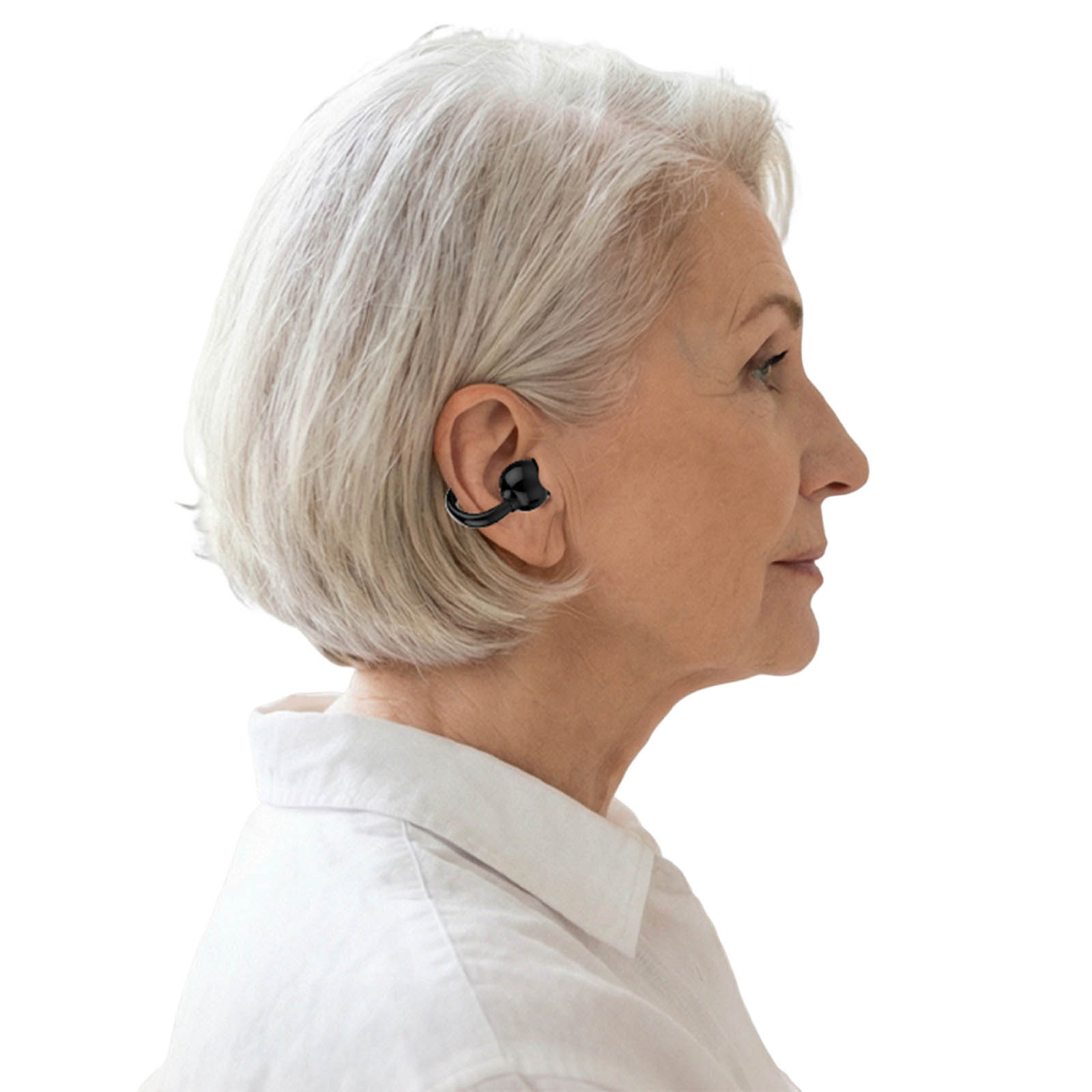 Bluetooth Headset On Ear - Casque mono-auriculaire compatible Bluetooth avec réduction