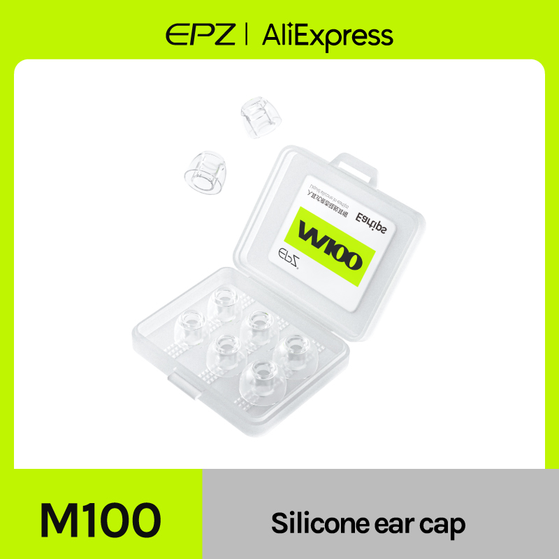 Silicone Ear Tip Replacement - EPZ M100 embouts d'oreille S/M/L embouts