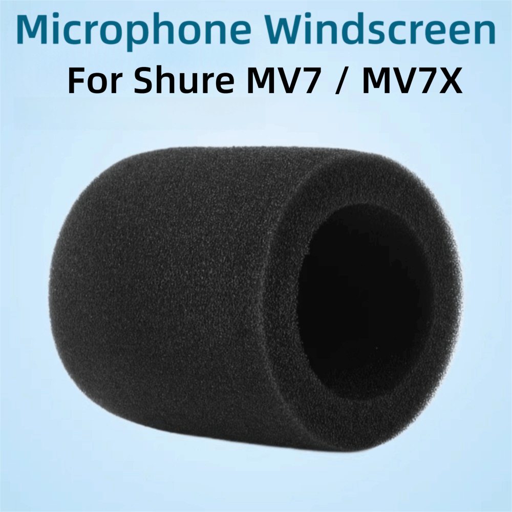 Shure Mic Mv7 - Couverture de protection anti-vent pour microphone
