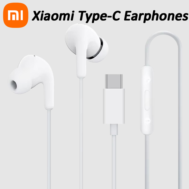 Wired Earphone Mic - Nouveaux écouteurs intra-auriculaires Xiaomi Type-C originaux