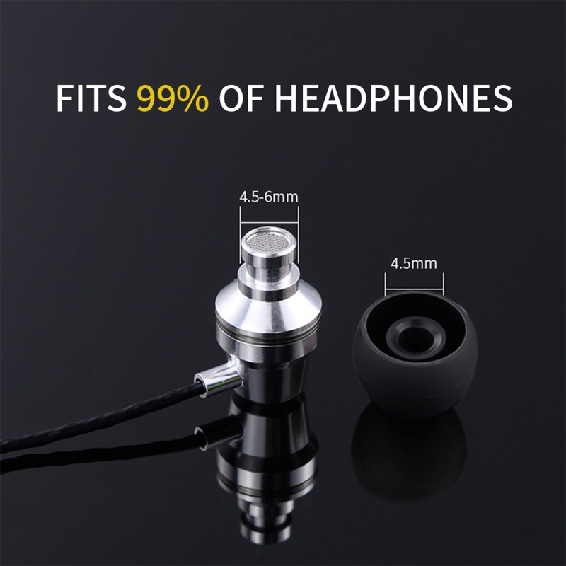 1 à 20 paires d'embouts d'orei - Silicone Ear Tip Replacement avis et prix