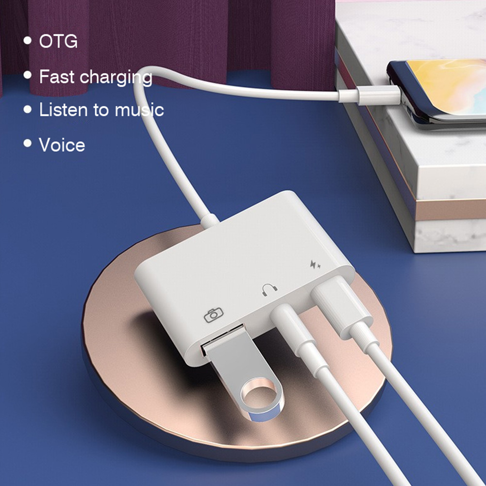 Adaptateur audio 3-en-1 USB-C  - Earphone Splitter Jack avis et prix